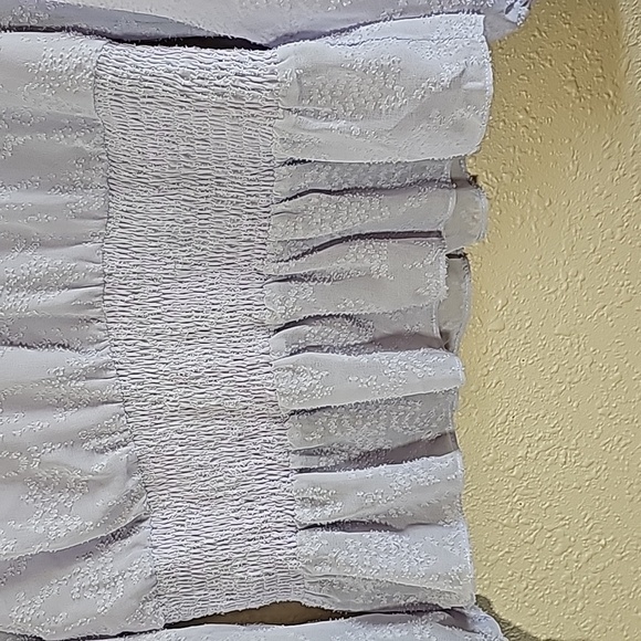 KARLIE Purple Ruffle Top - Picture 3 of 8